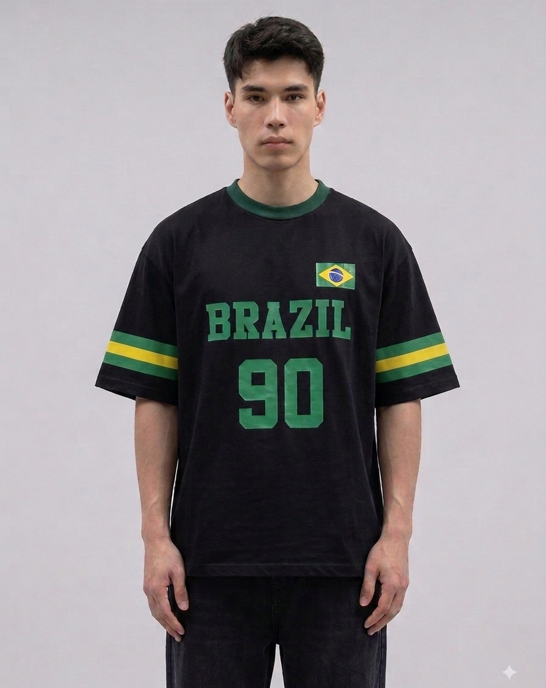 Brazil '90 Oversized Jersey T-Shirt